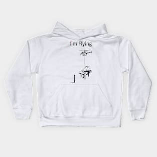 I am flying Kids Hoodie